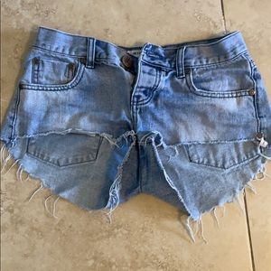 one teaspoon jean shorts